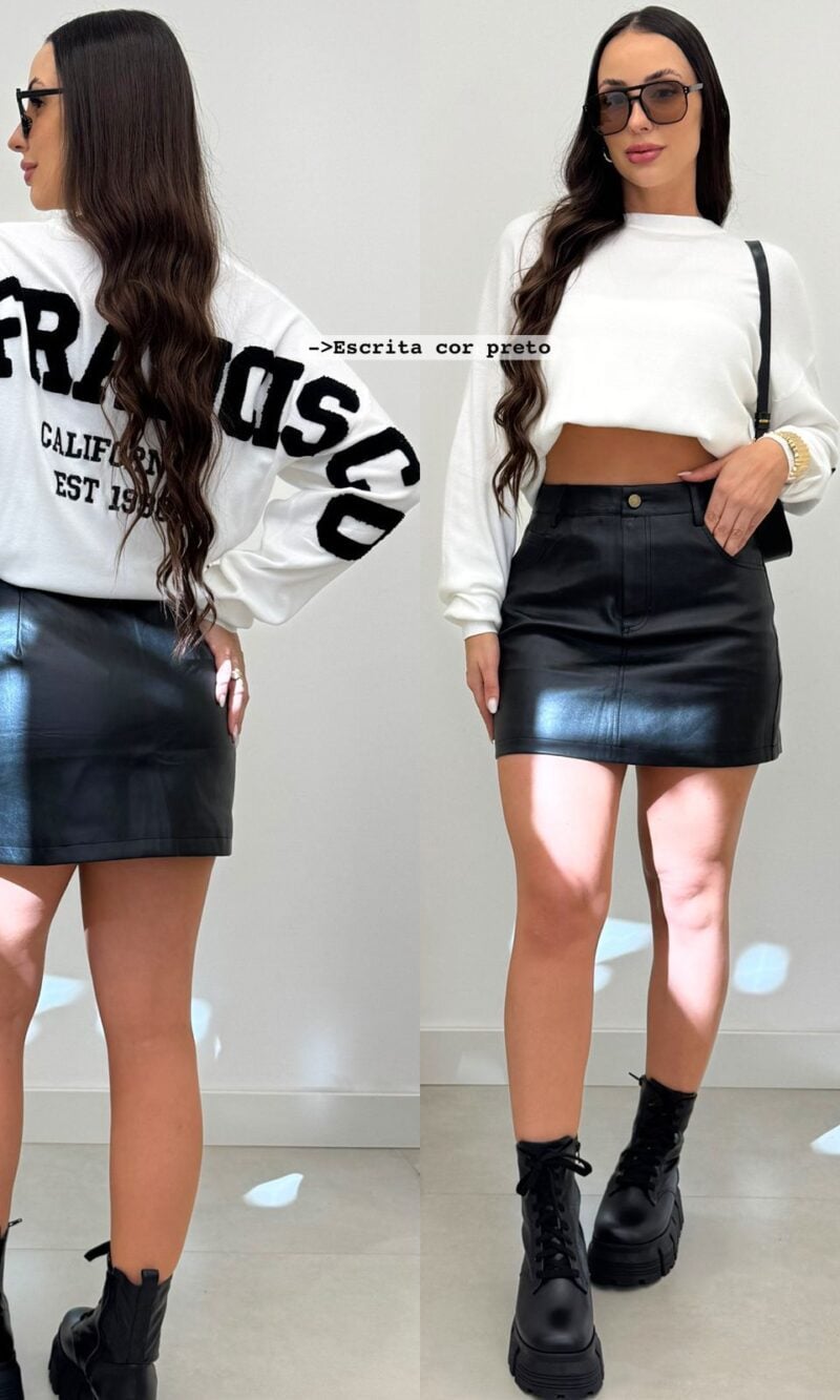 blusa san f. marrom